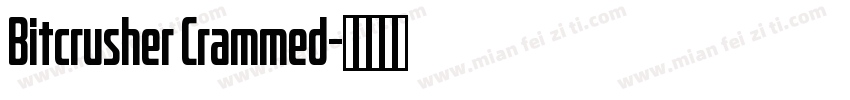Bitcrusher Crammed字体转换